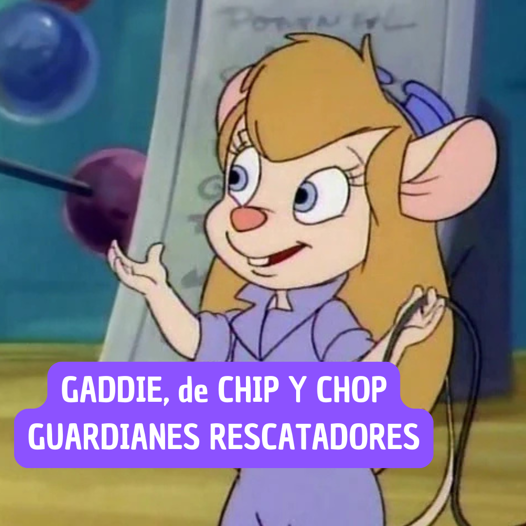 Gaddie, de Chip y Chop Guardianes Rescatadores
