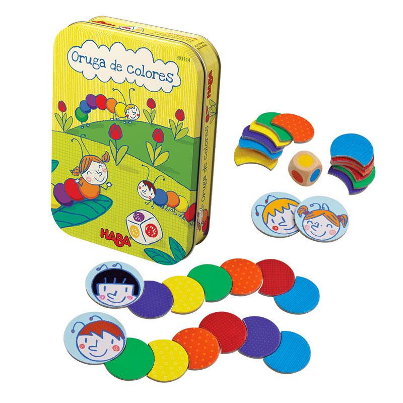 Oruga de colores, de Haba